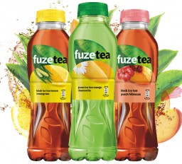 ALUPRINT supplies shrink sleeves for Coca-Cola ice tea FUZETEA
