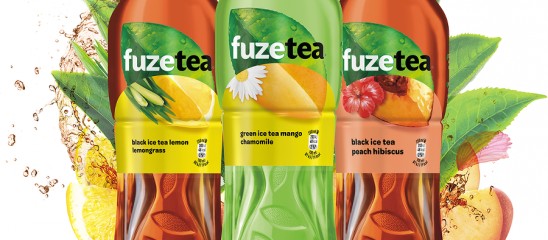 ALUPRINT supplies shrink sleeves for Coca-Cola ice tea FUZETEA